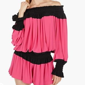 Norma Kamali Peasant Jumpshort Size Large/40